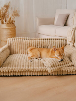 Large Washable Fluffy Orthopedic Soft Dog Pillow Dog Sofa Bed-Snoozy Dream