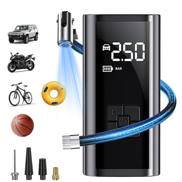 Portable Wireless Car Air Compressor